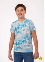 Футболка дитяча Tie-Dye, модал + бавовна | Наталюкс 45-3313 – розпродаж
